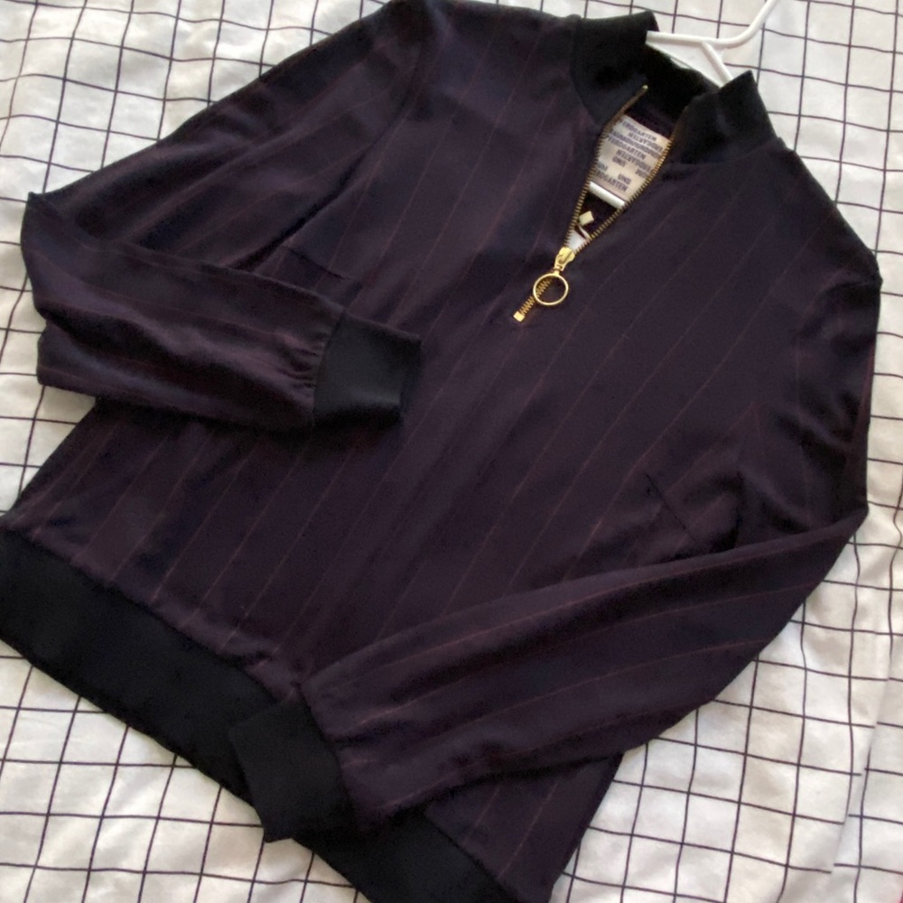 Baum Und Pferdgarten Jan Blouse in Navy and Red Stripe